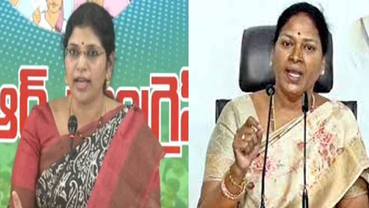 చంద్రబాబు కుటుంబంపై వైసీపీ మహిళా ఎమ్మెల్సీల ఫైర్‌