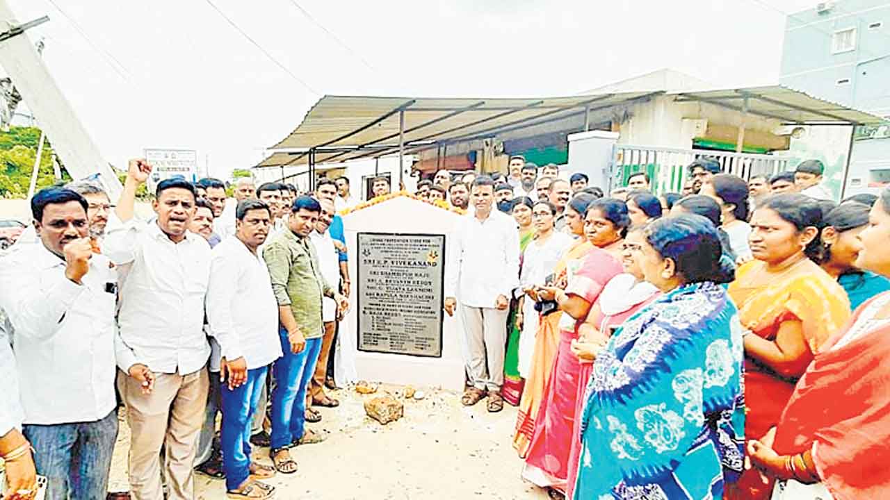 రూ.13 కోట్లతో నాలా నిర్మాణ పనులు