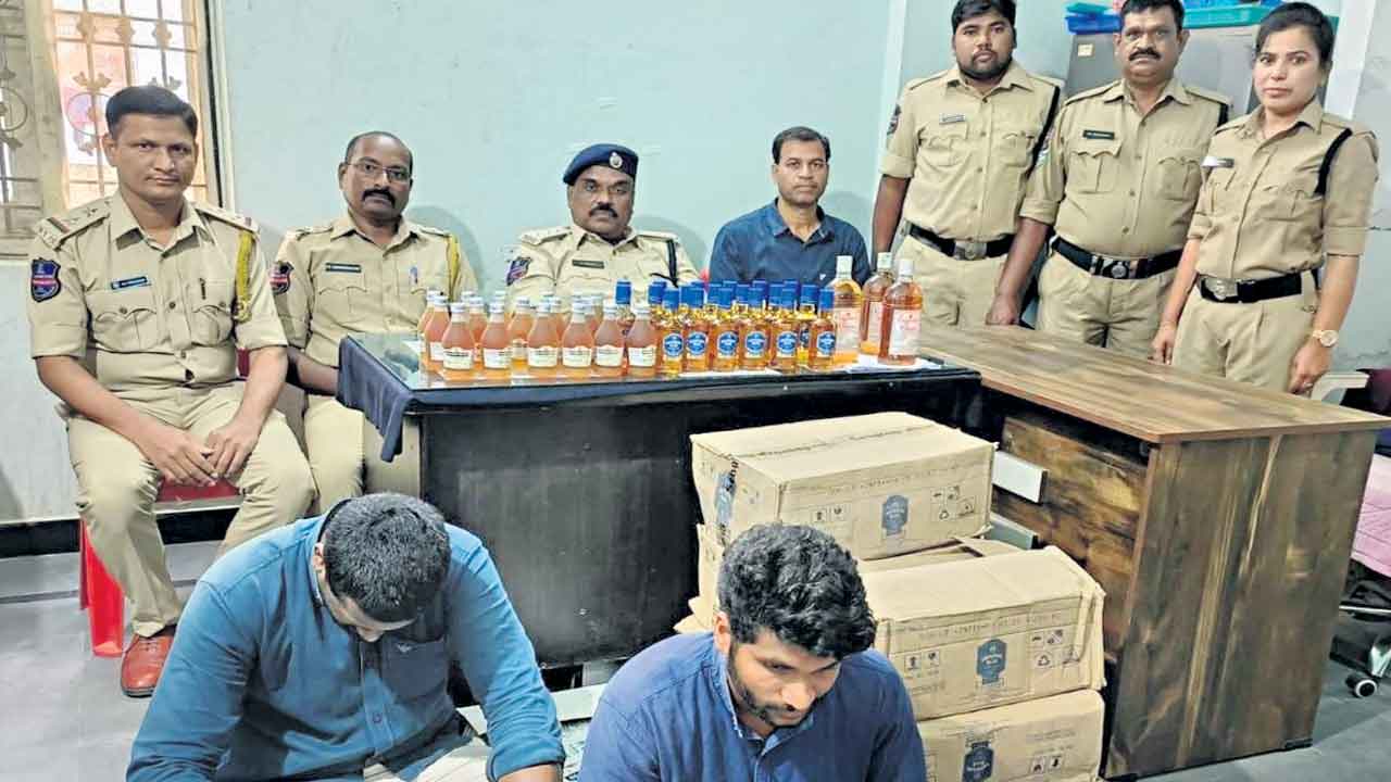 గోవా మద్యం పట్టివేత