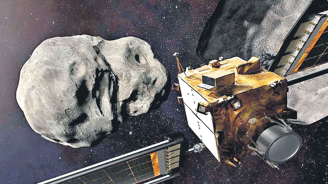 గ్రహశకలాన్ని ఢీకొట్టనున్న నాసా వ్యోమనౌక