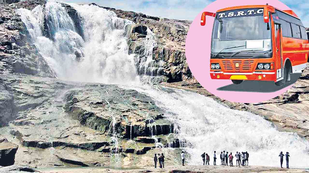 జలపాతాల వద్దకు ప్రత్యేక బస్సులు