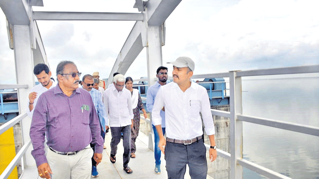 కొండపోచమ్మసాగర్‌ అద్భుత నిర్మాణం