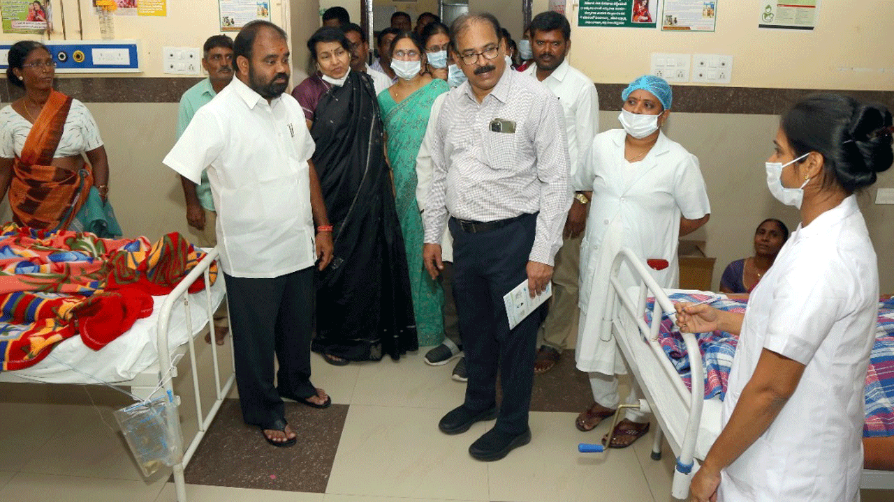 మెరుగైన వైద్యసేవలు అందించేందుకు చర్యలు