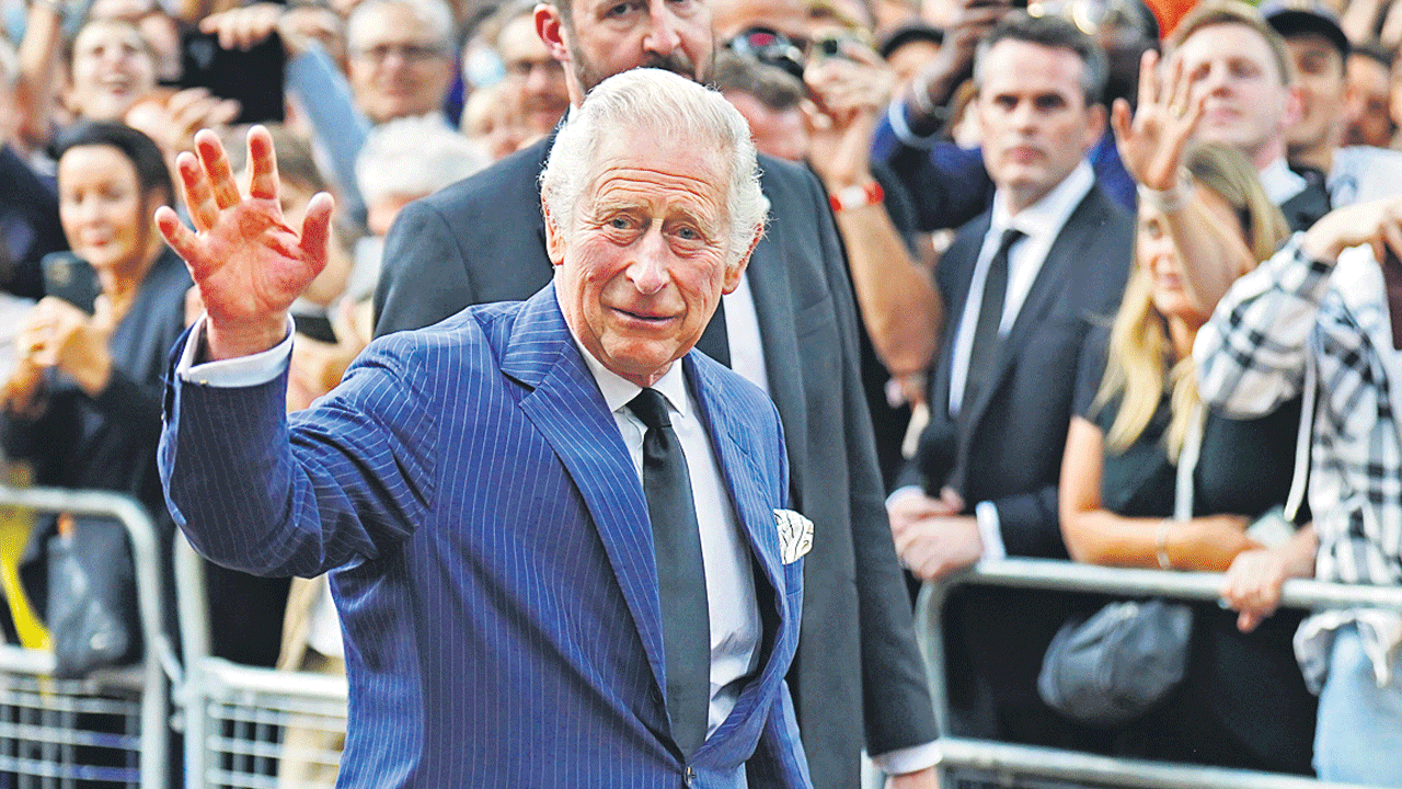 బ్రిటన్‌ కొత్త రాజుగా చార్లెస్‌-3