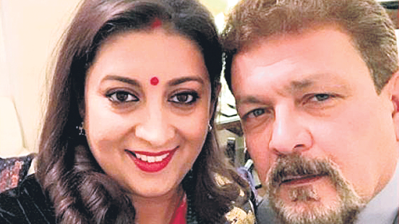 ఆ కంపెనీ స్మృతి ఇరానీ భర్తదే!