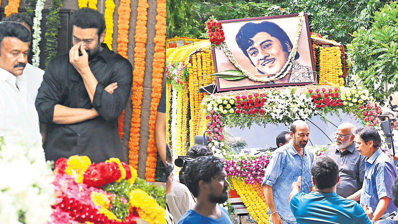 కన్నీటి వీడ్కోలు