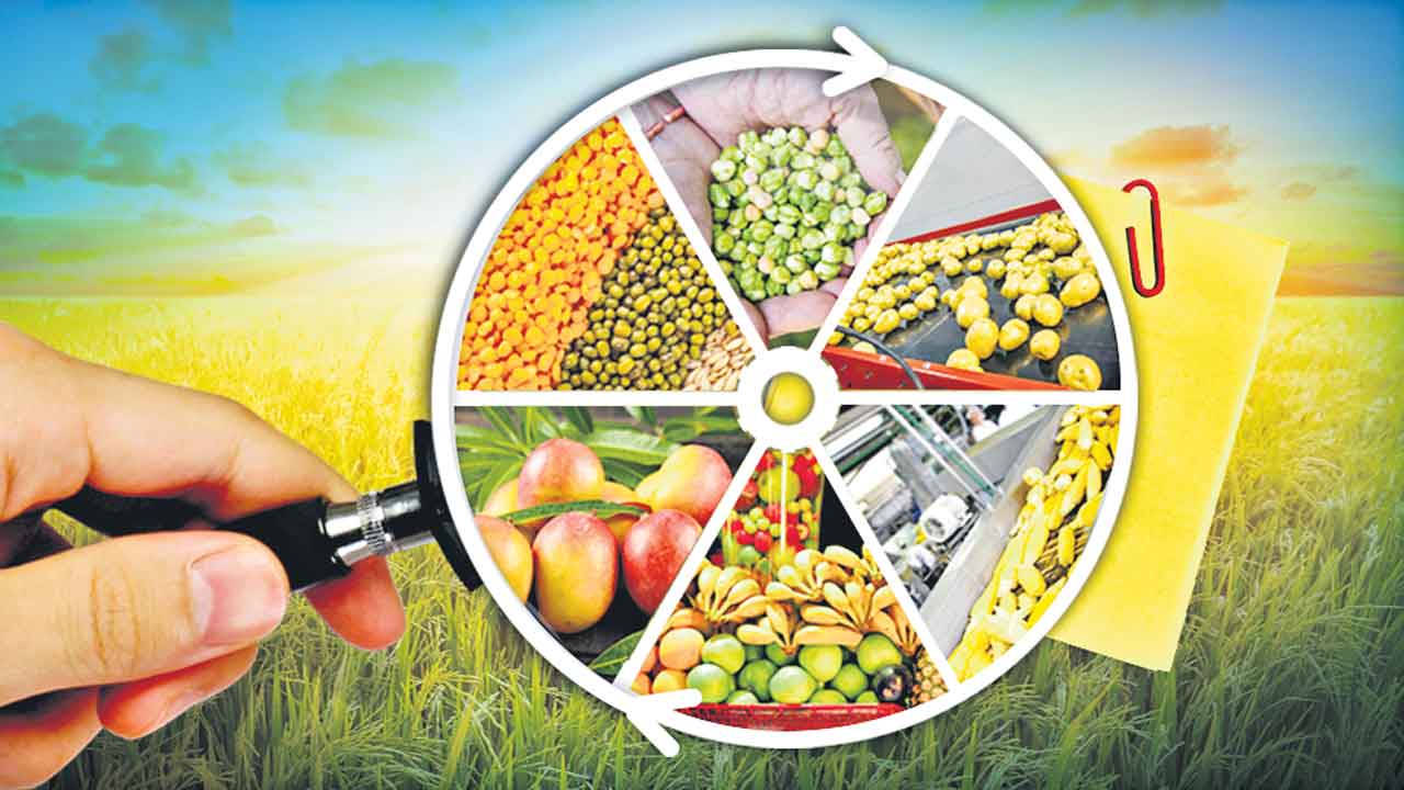 ప్రతి మండలానికి 10 ఆహార శుద్ధి కేంద్రాలు