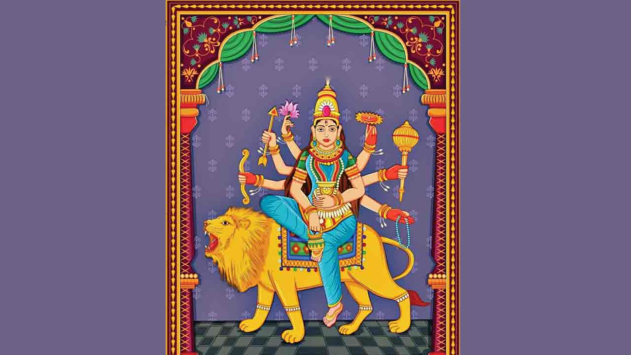 నేటి అలంకారం – కల్పవల్లి కూష్మాండ