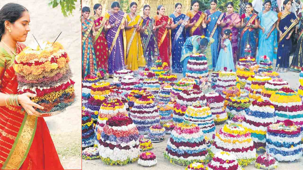 పూల జాతరకు వేళాయె..