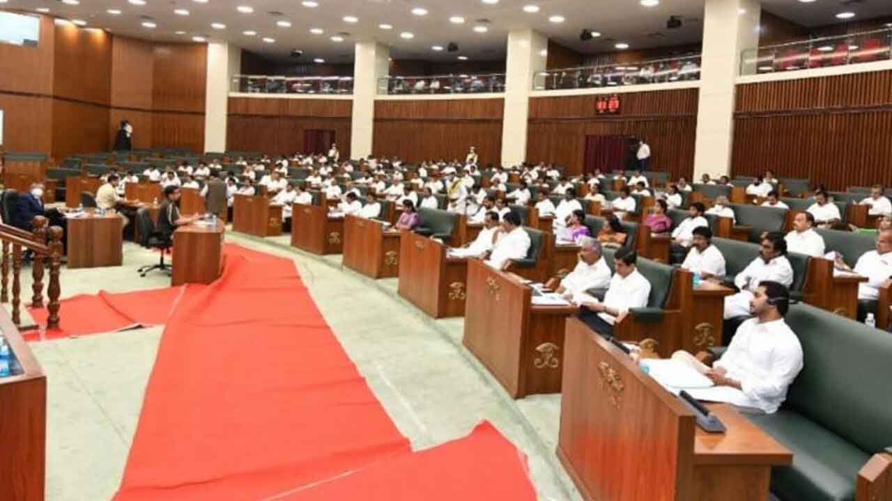 ఏపీ అసెంబ్లీ నుంచి మరోసారి టీడీపీ సభ్యుల సస్పెన్షన్‌