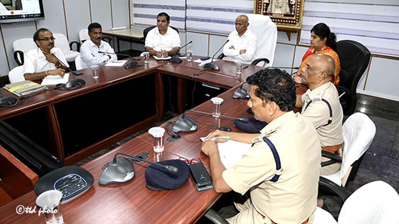 తిరుమ‌ల‌లో విపత్తుల నివారణకు ప్రత్యేక కార్యచ‌ర‌ణ ప్రణాళిక‌