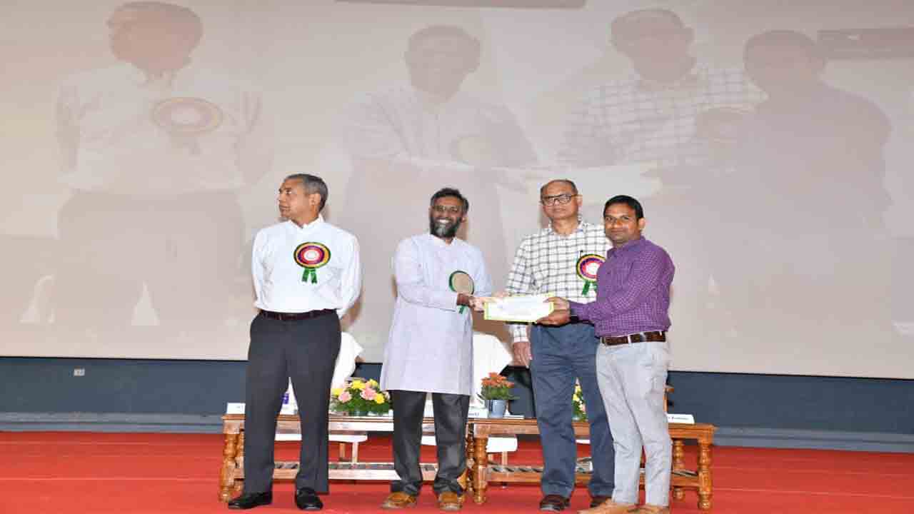 రాష్ట్రస్థాయి ఉత్తమ శాస్త్రవేత్తగా ముస్కు రాజేందర్‌ రెడ్డి