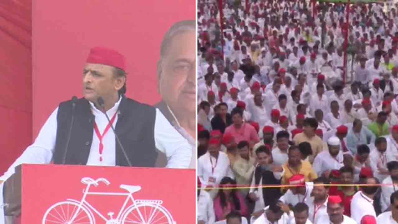 మూడోసారి ఎస్పీ చీఫ్‌గా అఖిలేష్‌… బీజేపీని అధికారం నుంచి తొలగించాలని పిలుపు