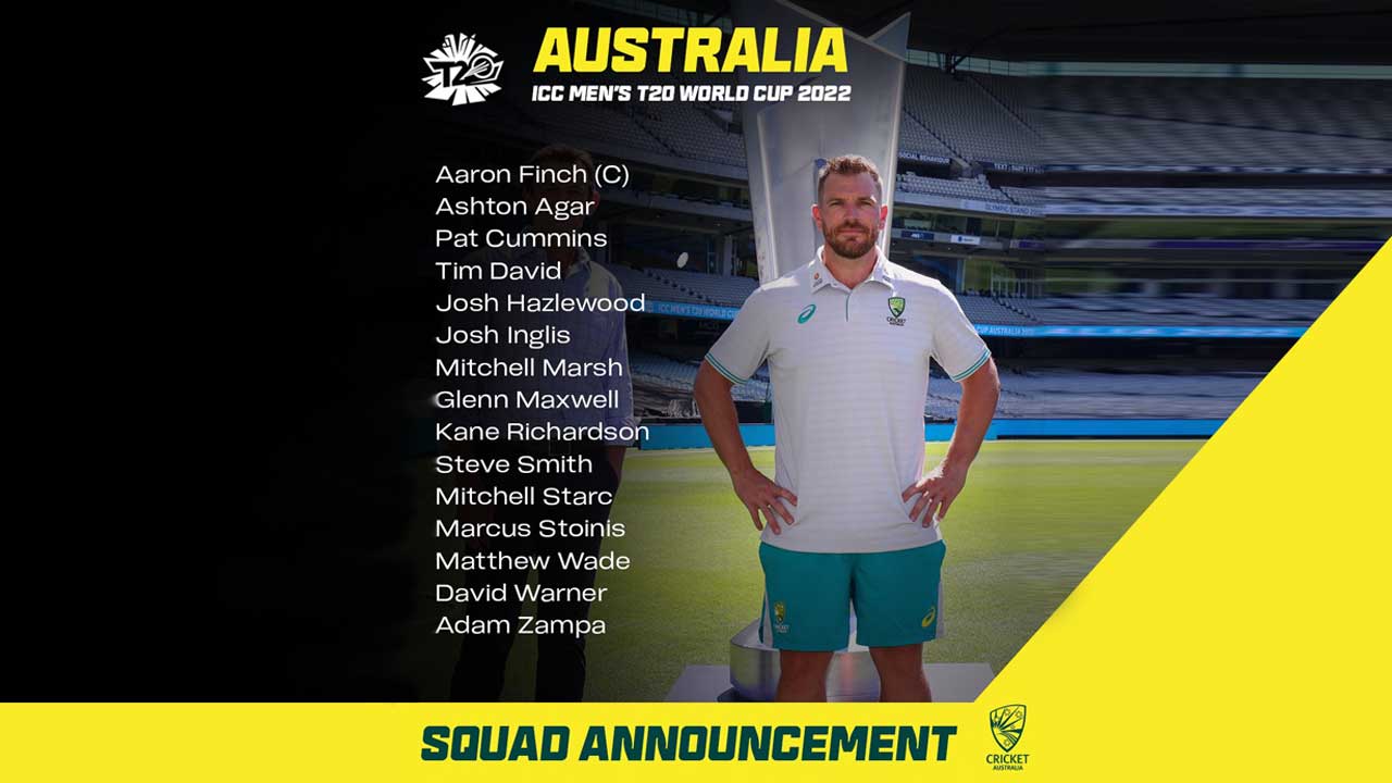 Australia | టీ20 ప్రపంచకప్‌కు జట్టును ప్రకటించిన ఆసీస్.. వార్నర్ భాయ్ లేకుండానే ఇండియాకు కంగారులు..
