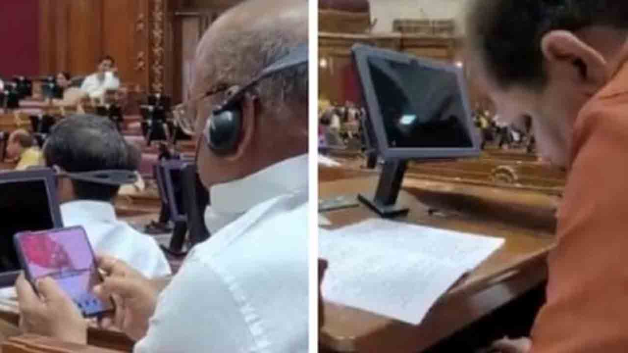 ‘బీజేపీ ఎమ్మెల్యేలు అసెంబ్లీలో ఏం చేస్తున్నారు?’… వీడియో షేర్ చేసి ప్రశ్నించిన ఎస్పీ