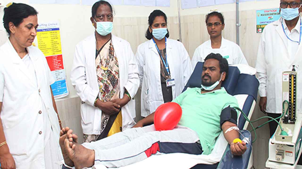 అశ్విని దవాఖానాలో మెగా రక్తదాన శిబిరం