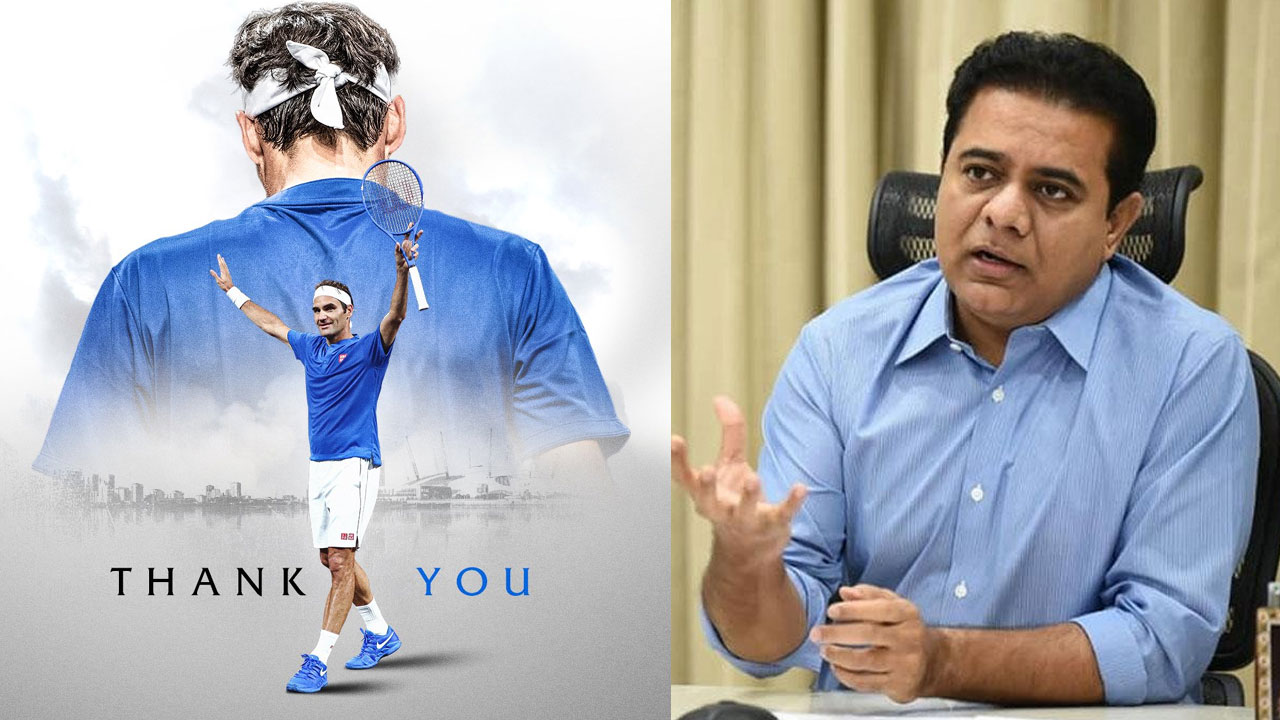 ఫెద‌ర‌ర్ వీడియోను రీట్వీట్ చేసిన మంత్రి కేటీఆర్‌