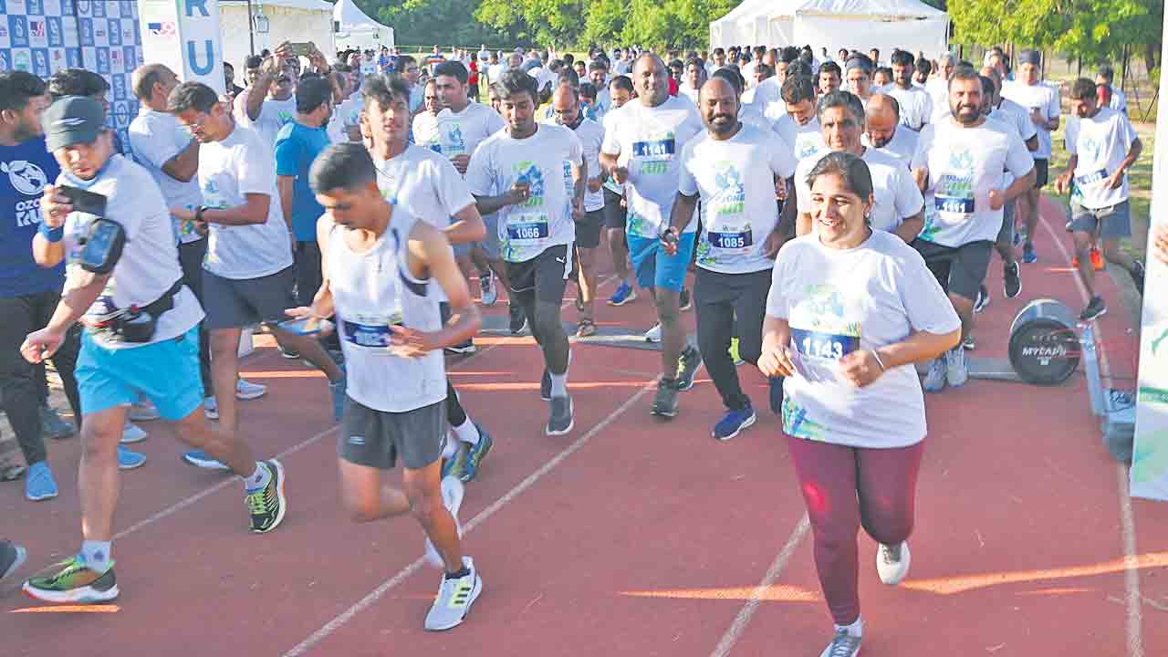 ఉత్సాహంగా ఓజోన్‌ రన్‌..