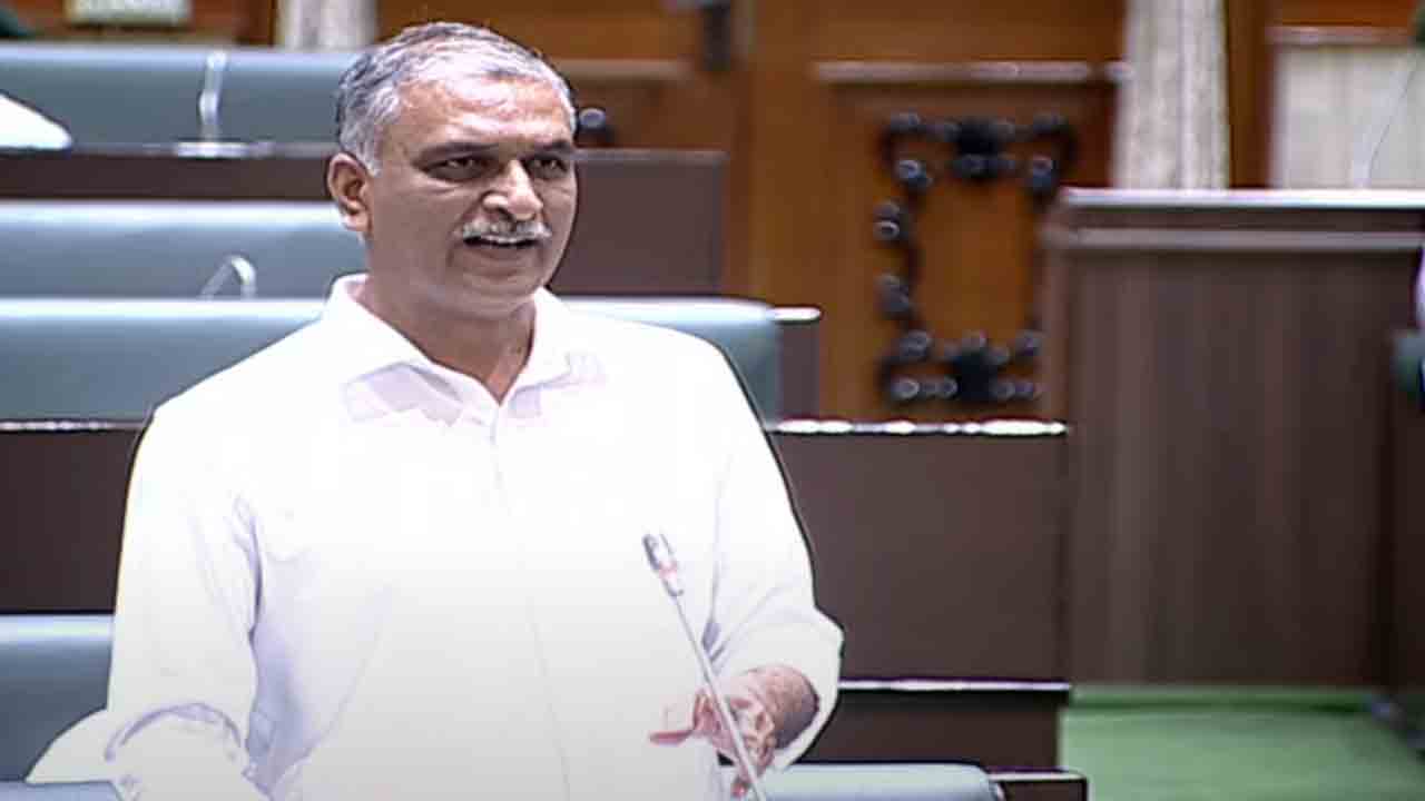 కేంద్రానికో నీతి.. రాష్ట్రాలకో నీతా?.. బీజేపీ ప్రభుత్వంపై అసెంబ్లీలో మంత్రి హరీశ్‌రావు ఫైర్‌