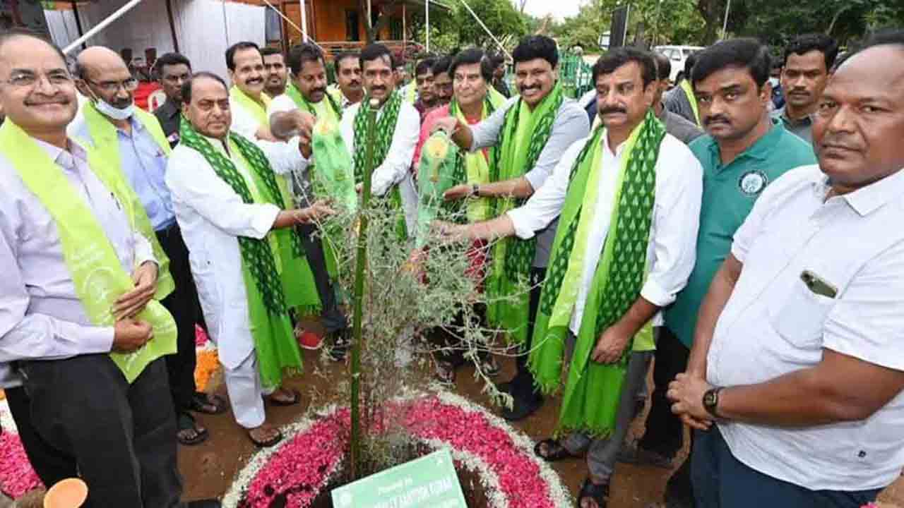 దసరా నాటికి రాష్ట్రవ్యాప్తంగా అన్ని ఆలయాల్లో జమ్మి మొక్కలు.. అధికారులకు కమిషనర్‌ ఆదేశం