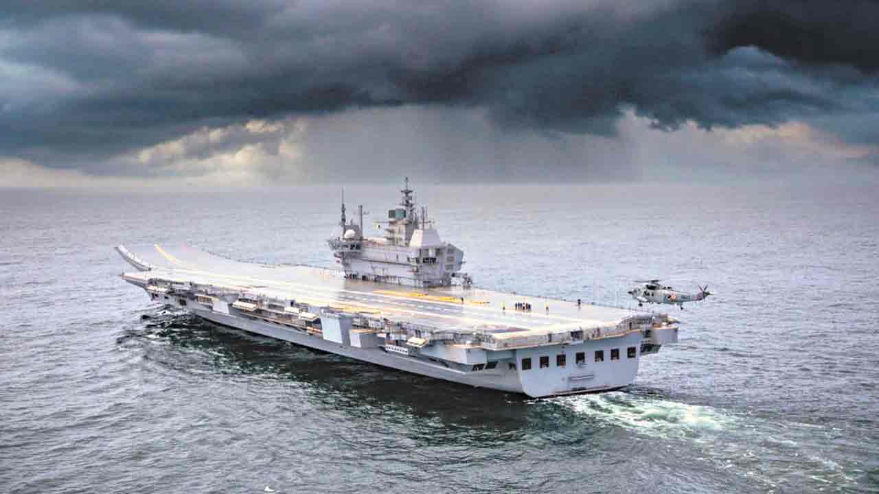 నేవీలోకి విక్రాంత్‌