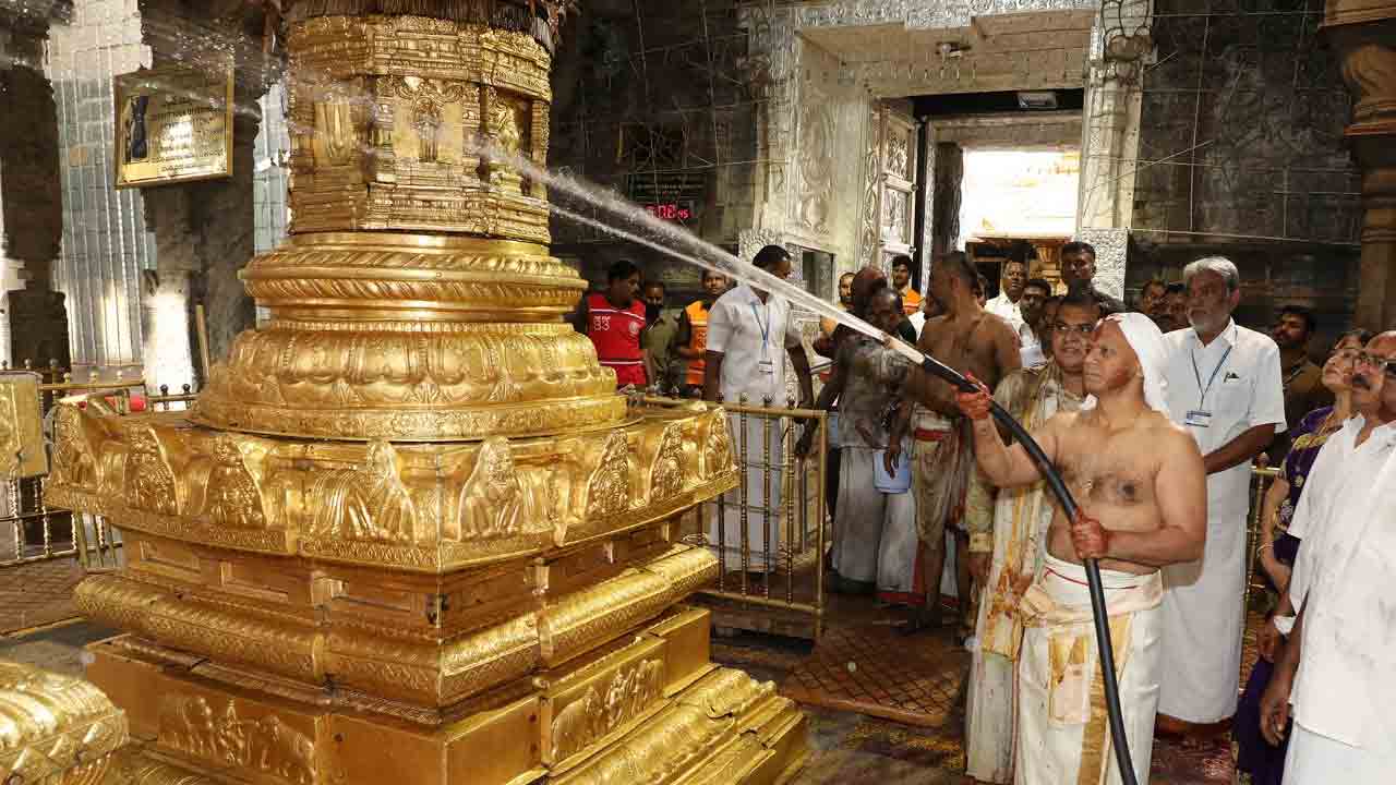 తిరుమలలో వేడుకగా కోయిల్ ఆళ్వార్‌ తిరుమంజనం