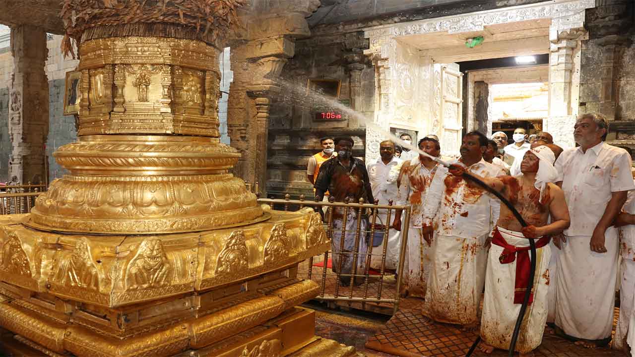 ఈ నెల 20న శ్రీవారి ఆలయంలో కోయిల్‌ ఆళ్వార్‌ తిరుమంజనం