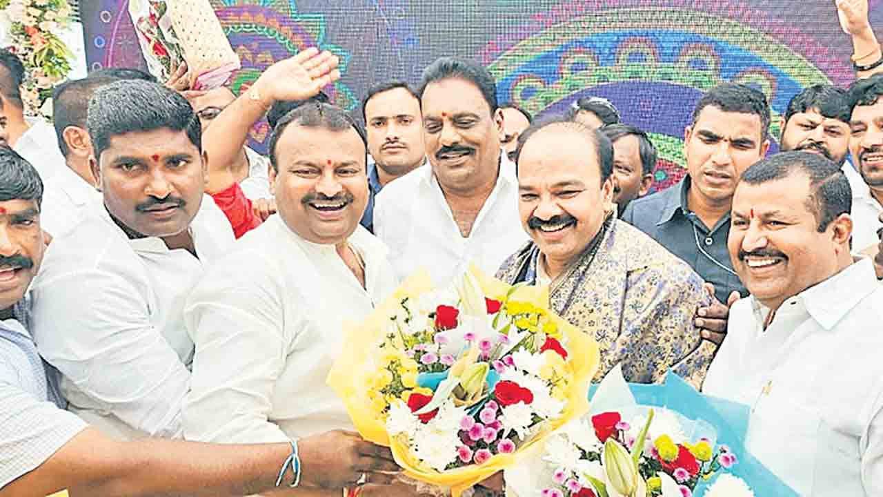 ఎంపీ రంజిత్‌రెడ్డికి శుభాకాంక్షల వెల్లువ