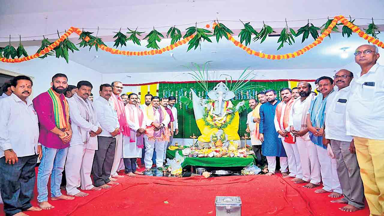 గణపయ్యకు తొలిపూజ