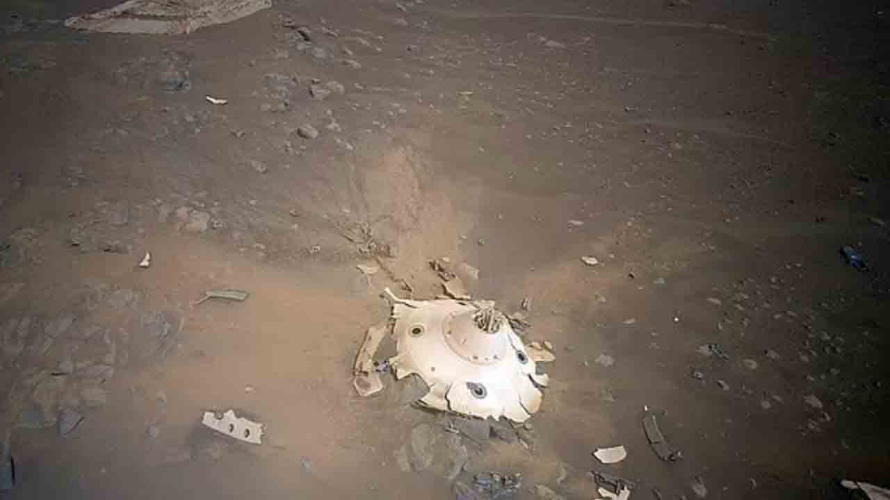 మార్స్‌పై 7వేల కిలోల వ్యర్థాలు