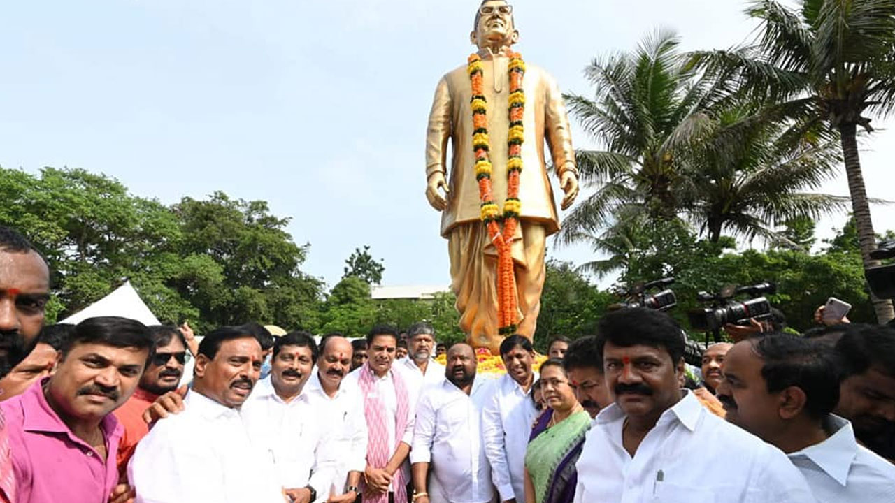 Minister KTR | ఘనంగా కొండా లక్ష్మణ్ బాపూజీ జయంతి వేడుకలు.. పాల్గొన్న కేటీఆర్