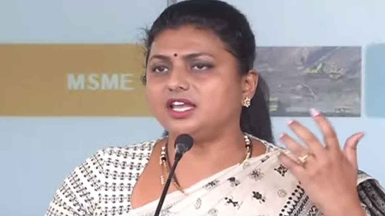 నారా లోకేశ్‌ రాకతో టీడీపీ పతనం మొదలైంది : మంత్రి రోజా