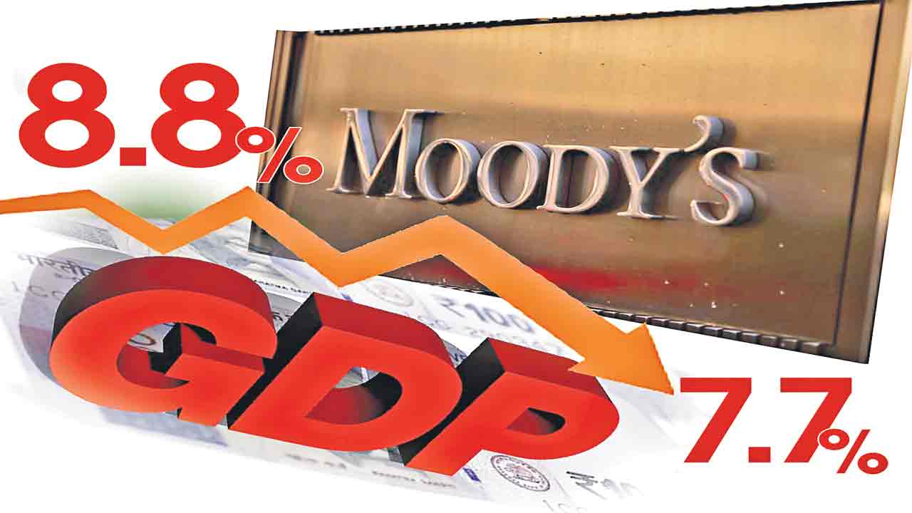 జీడీపీకి మూడీస్‌ కోత