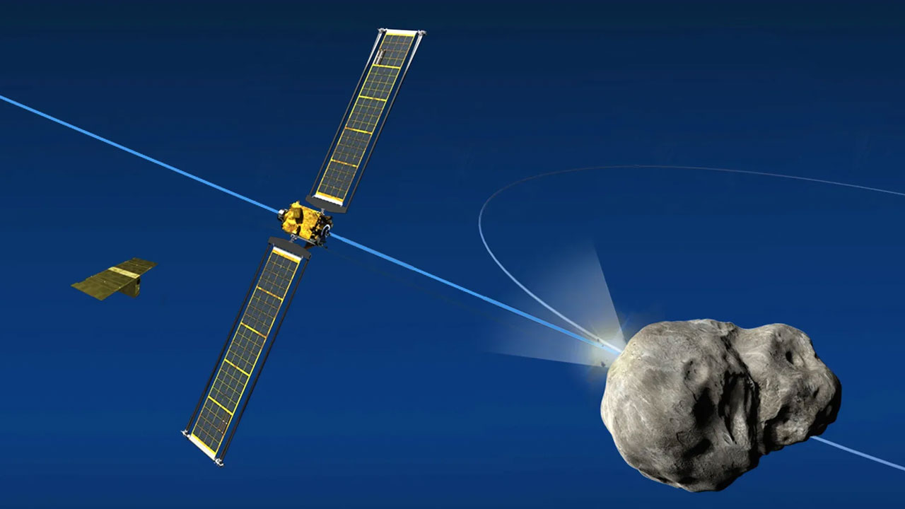 NASA | డైమార్ఫస్ గ్రహశకలాన్ని ఢీకొట్టిన నాసా అంతరిక్ష నౌక