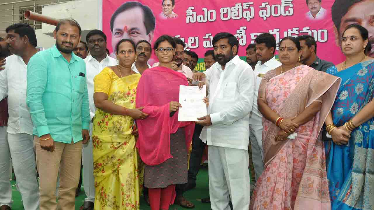 పేదల సంక్షేమమే సీఎం కేసీఆర్‌ ధ్యేయం