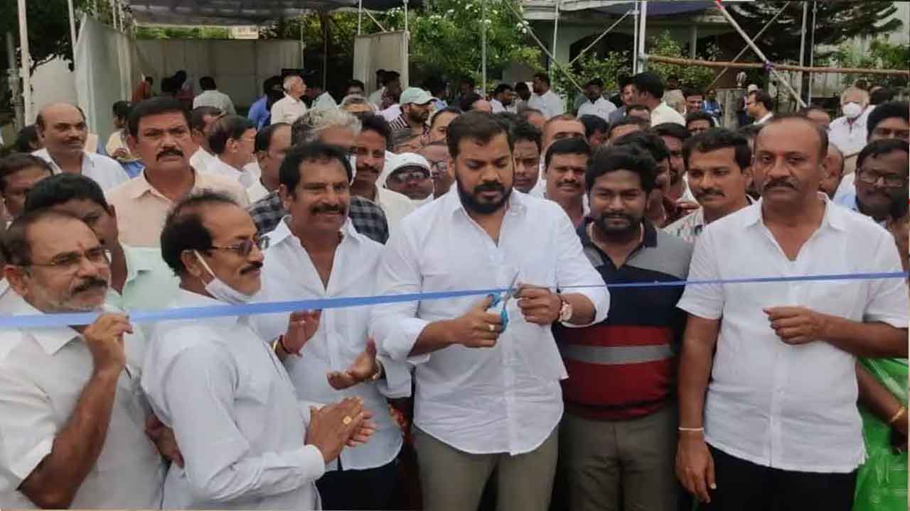 నెల్లూరులో ఎస్పీ బాలు పేరిట పార్క్‌ ప్రారంభం