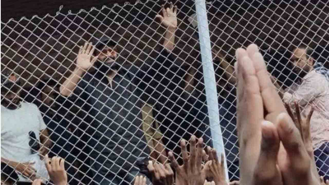 Prabhas | కృష్ణంరాజు సంస్మ‌ర‌ణ స‌భ కోసం మొగ‌ల్తూరులో ప్ర‌భాస్‌..వీడియో