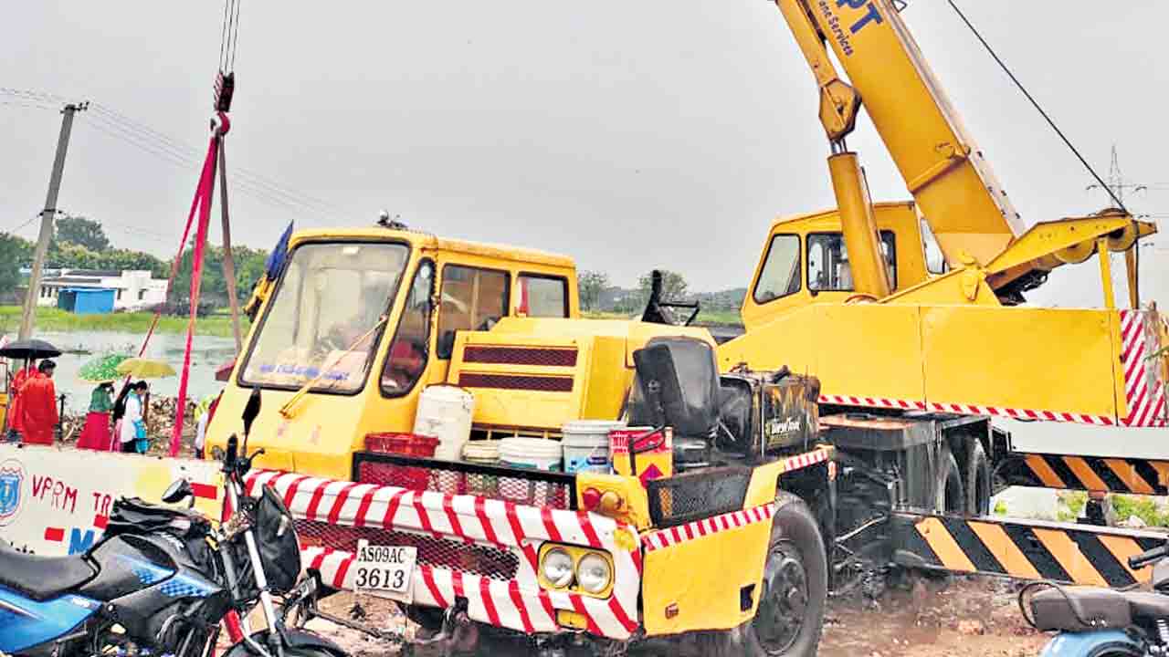 నిమజ్జనానికి మాసబ్‌ చెరువు సిద్ధం