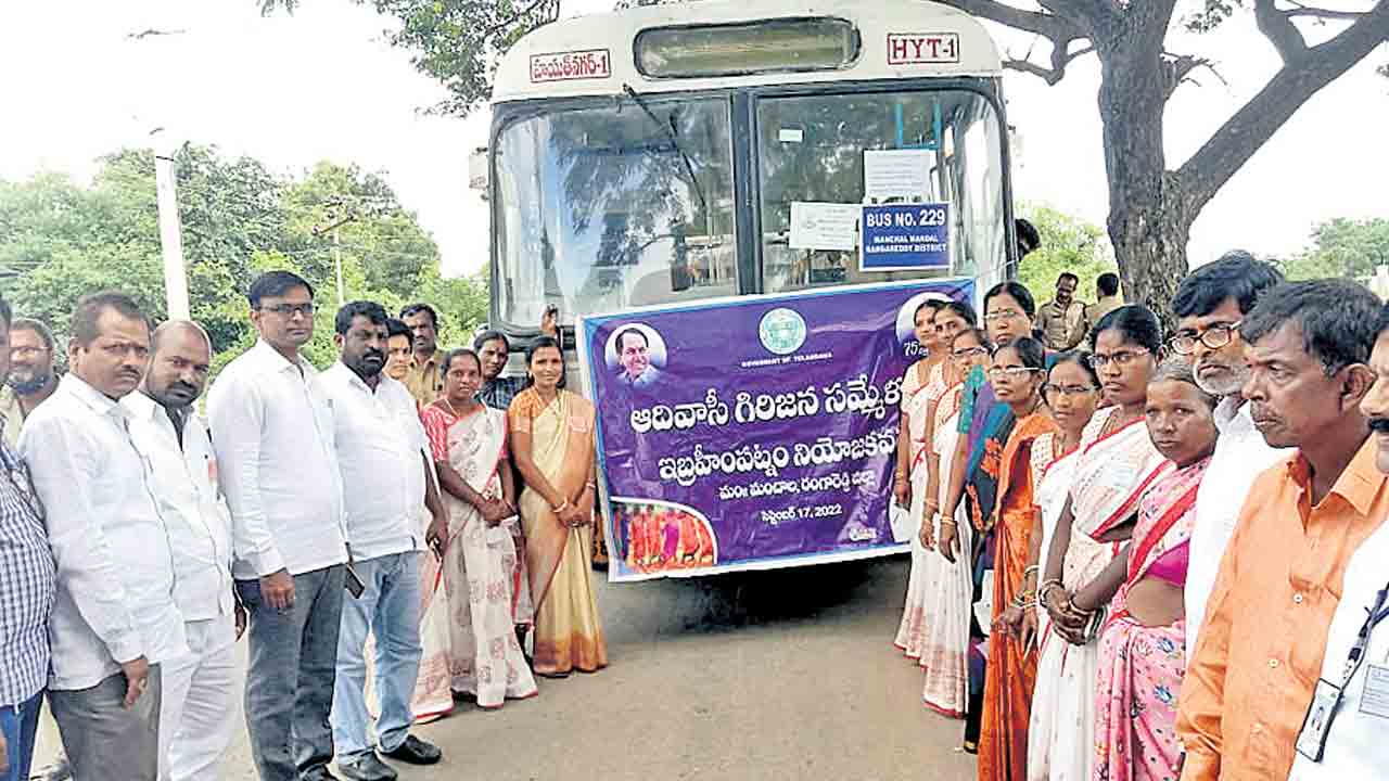 గిరిజనుల అభ్యున్నతే ప్రభుత్వ లక్ష్యం
