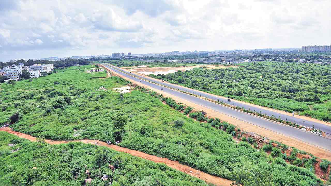 120 కిలోమీటర్ల పొడవునా.. 50లింకు రోడ్లు