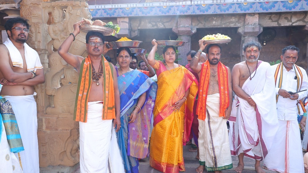 Srisailam | శాస్త్రోక్తంగా శ్రీగిరిలో దసరా మహోత్సవాల అంకురార్పణ