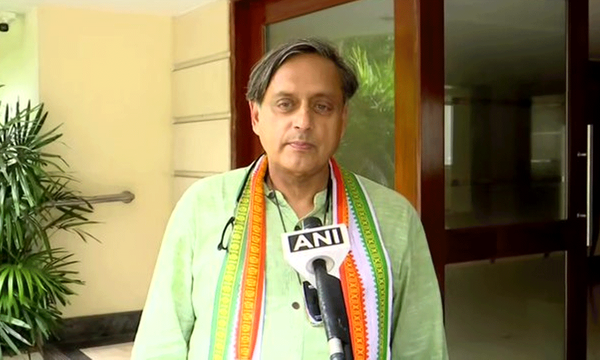 కాంగ్రెస్ అధ్య‌క్ష ప‌ద‌వికి 30న శ‌శిథ‌రూర్ నామినేష‌న్‌