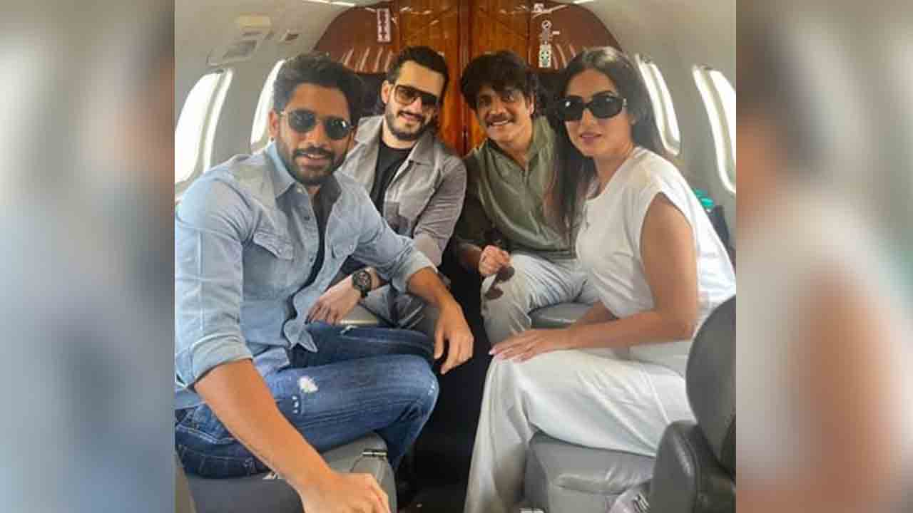 Sonal Chauhan plane | అక్కినేని హీరోల‌తో విమానంలో సోనాల్ చౌహాన్‌..ఎక్క‌డికెళ్తుందంటే..!