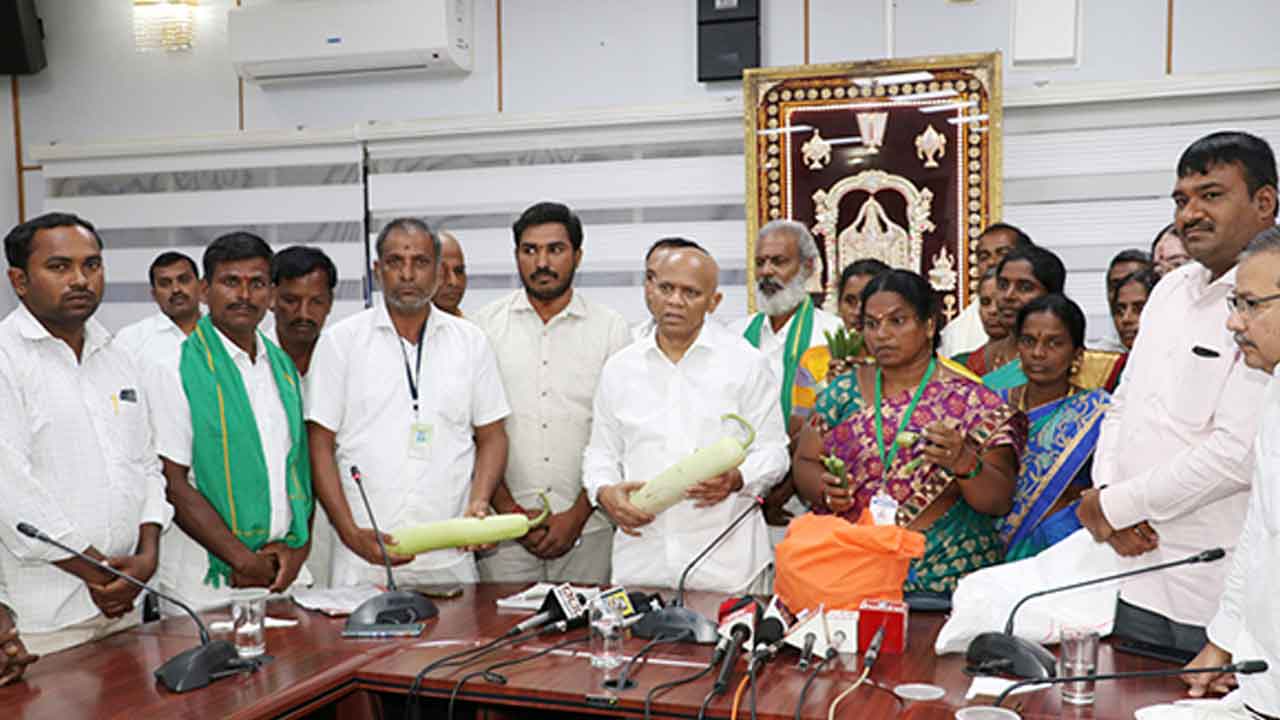 వ్యాధులు లేని సమాజం రావాలన్నదే టీటీడీ ఆకాంక్ష: ఈఓ ధర్మారెడ్డి