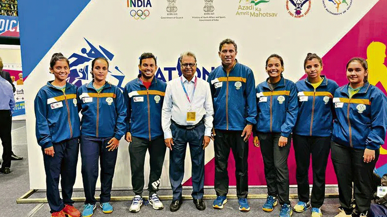 Table Tennis | జాతీయ టేబుల్ టెన్నిస్‌ టోర్నీలో కాంస్యం సాధించిన తెలంగాణ జట్టు