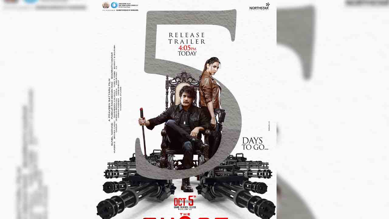 The Ghost Release Trailer | స్ట‌న్నింగ్ యాక్ష‌న్ పార్టుతో ‘ది ఘోస్ట్’ రిలీజ్ ట్రైల‌ర్