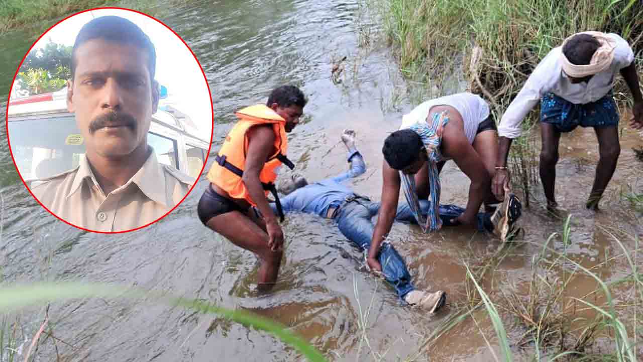 చలివాగులో గల్లంతైన కానిస్టేబుల్‌ మృతి