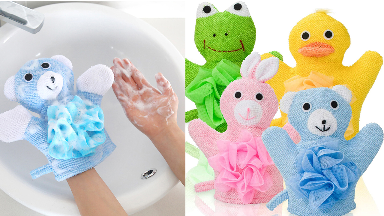 పాపాయి కోసం బొమ్మ స్క్రబర్‌!