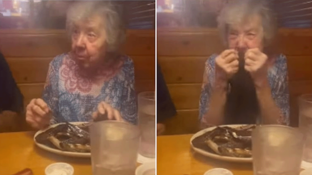 వైర‌ల్ వీడియో : ఫేవ‌రెట్ రెస్టారెంట్‌లో 84 ఏండ్ల మ‌హిళ‌కు బ‌ర్త్‌డే విషెస్‌..ఉద్వేగానికి లోనైన బామ్మ‌!