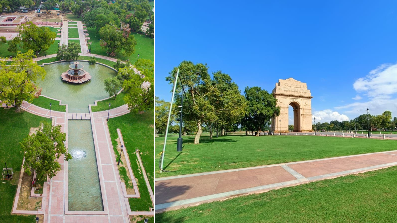 కొత్త లుక్‌లో సెంట్ర‌ల్ విస్టా అవెన్యూ..